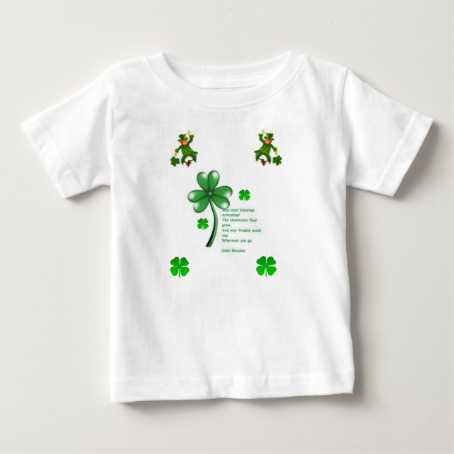 Camiseta De Bebé Camiseta bebé San Patricio (Anverso)
