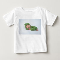 Camiseta bebé soñador verde