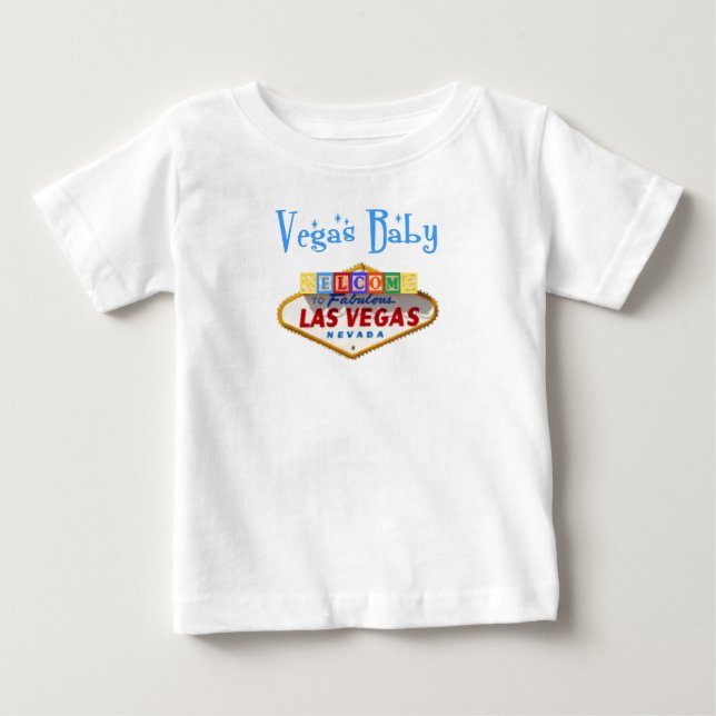 Camiseta De Bebé Camiseta bebé Vegas (Anverso)
