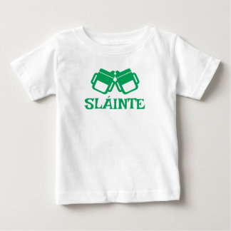 Camiseta De Bebé camiseta blanca SLÁINTE para bebé