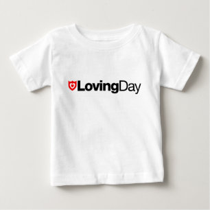 Camiseta De Bebé Camiseta cariñosa del bebé del día
