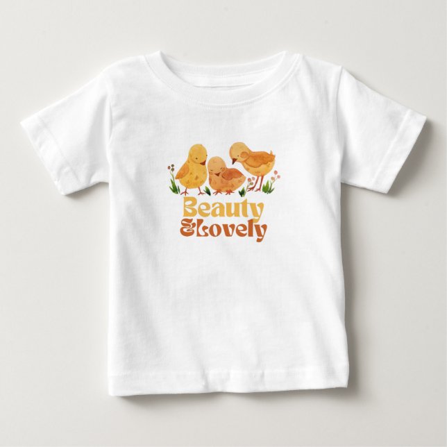 Camiseta De Bebé Camiseta color blanco bebé (Anverso)