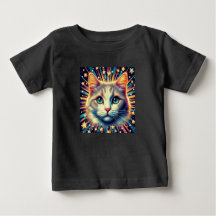 ¡Camiseta de bebé de gato!