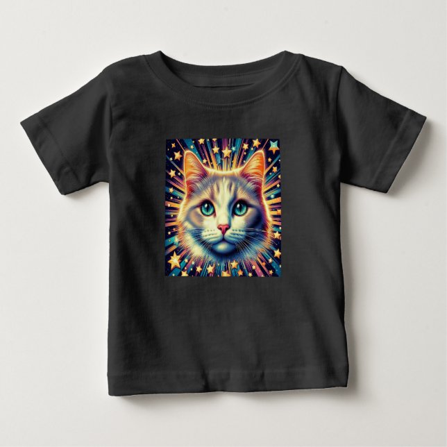 Camiseta De Bebé ¡Camiseta de bebé de gato! (Anverso)