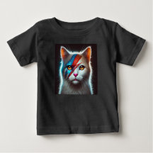 ¡Camiseta de bebé de gato de Guay!