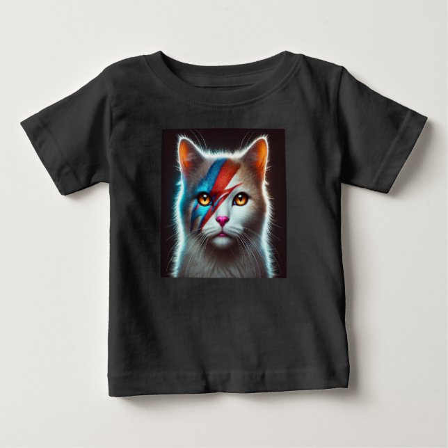 Camiseta De Bebé ¡Camiseta de bebé de gato de Guay! (Anverso)