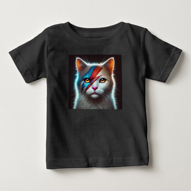 Camiseta De Bebé ¡Camiseta de bebé de gato genial! (Anverso)