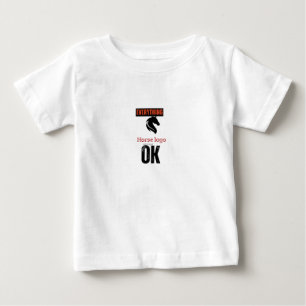 Camiseta De Bebé "Camiseta de cuello de crema pesado Unisex - Fuert