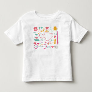 Camiseta De Bebé "Camiseta de Maui de la hawaiana"