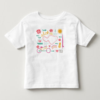 Camiseta De Bebé "Camiseta de Maui de la hawaiana"