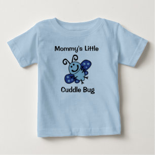 Camiseta De Bebé "Camiseta de poco insecto de la abrazo de la mamá