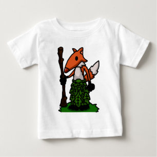 Camiseta De Bebé Camiseta del bebé del druida del Fox
