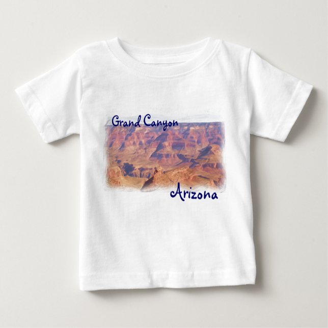 Camiseta De Bebé Camiseta del bebé del Gran Cañón (Anverso)