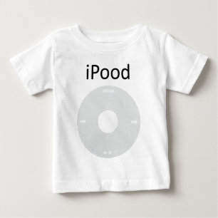 Camiseta De Bebé camiseta del bebé del iPood