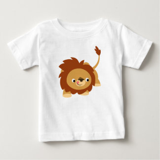 Camiseta De Bebé Camiseta del bebé del león, Personalizado con rect