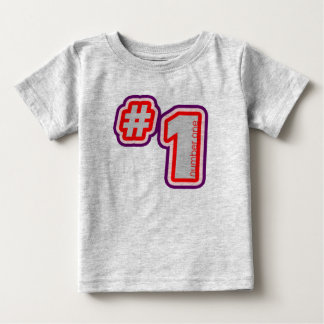Camiseta De Bebé Camiseta del bebé del número uno