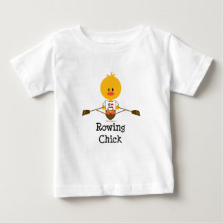 Camiseta De Bebé Camiseta del bebé del polluelo del Rowing
