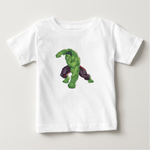 Camiseta De Bebé Camiseta del bebé Hulk adorable