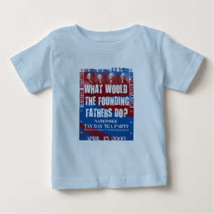 Camiseta De Bebé Camiseta del té del bebé