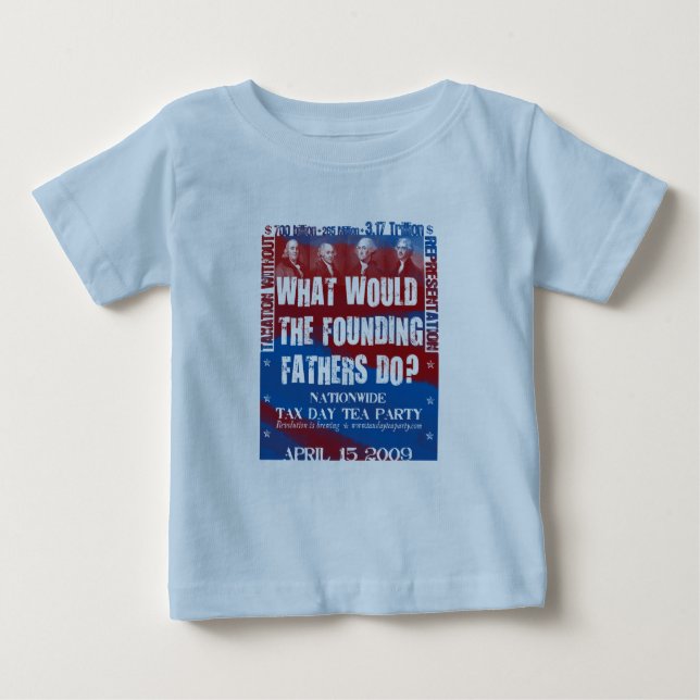 Camiseta De Bebé Camiseta del té del bebé (Anverso)