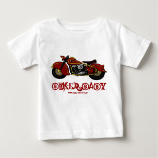 Camiseta De Bebé Camiseta divertida del bebé del motorista