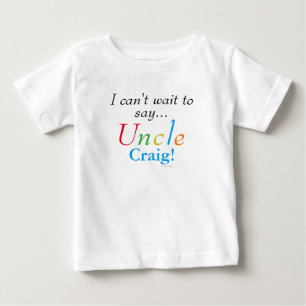 Camiseta De Bebé Camiseta divertida para bebé con nombre personaliz