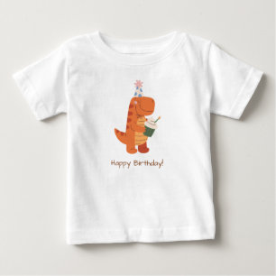 Camiseta De Bebé Camiseta Feliz cumpleaños bebé
