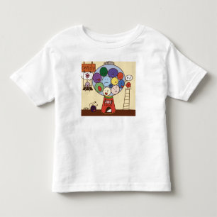 Camiseta De Bebé “Camiseta gráfica de globo para niños”