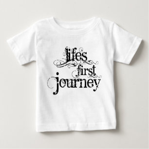 Camiseta De Bebé "Camiseta infantil del primer viaje de la vida"