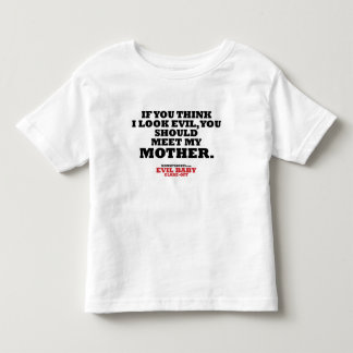 Camiseta De Bebé Camiseta malvada del Resplandor-Apagado del bebé