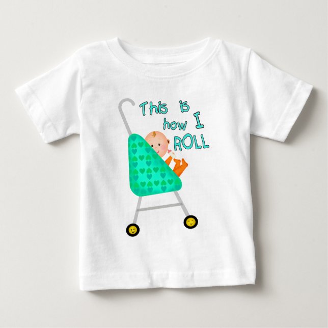 Camiseta De Bebé Camiseta/mono divertidos del bebé (Anverso)