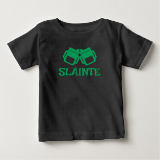 Camiseta De Bebé Camiseta negra SLÁINTE para bebé