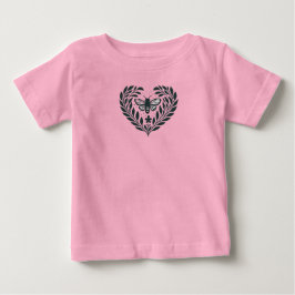 Camiseta De Bebé Camiseta para bebé Abeja y Ramas