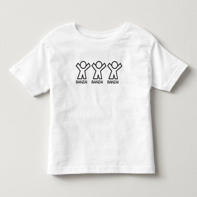 CAMISETA DE BEBÉ CAMISETA PARA BEBÉ BANZAI BOYS (Anverso)