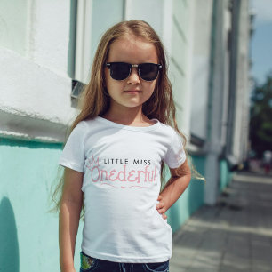 Camiseta De Bebé Camiseta para bebé cumpleaños Onederful 1er
