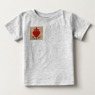 Camiseta De Bebé Camiseta para bebé del corazón sagrado