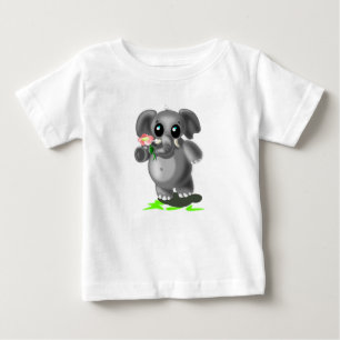 Camiseta De Bebé Camiseta para bebé elefante