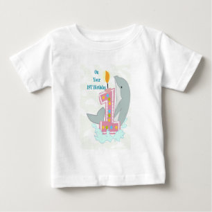 Camiseta De Bebé Camiseta para bebé en su 1er cumpleaños