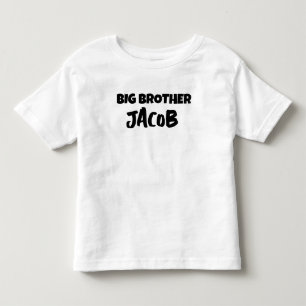 CAMISETA DE BEBÉ CAMISETA PARA BEBÉ HERMANO MAYOR PERSONALIZADA
