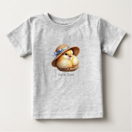 Camiseta De Bebé Camiseta para bebé Little Chick Blue Ribbon Baby