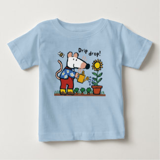 Camiseta De Bebé Camiseta para bebé Maisy Garden Flower