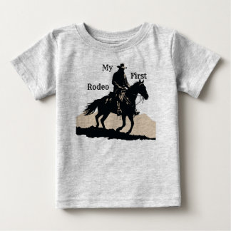 Camiseta De Bebé Camiseta para bebé "Mi primer rodeo" para cumpleañ