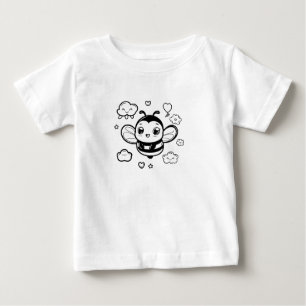 Camiseta De Bebé Camiseta para bebé Personalizado lindo - Ka blanco