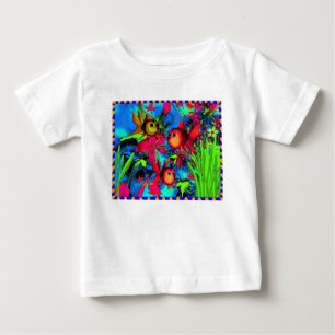 Camiseta De Bebé Camiseta para bebé pez dorado submarino