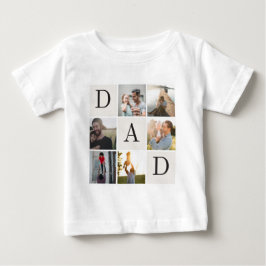 Camiseta De Bebé Camiseta Personalizada Bebé Papá 6-12 Meses |