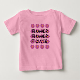 Camiseta De Bebé Camiseta rosa para bebé