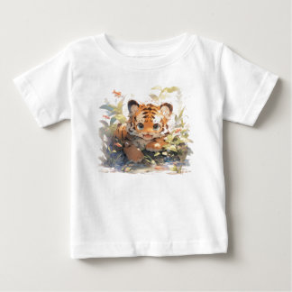 Camiseta De Bebé "Camisetas de bebé de tigre increíblemente adorabl