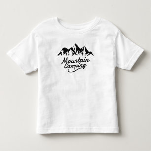 Camiseta De Bebé Campamento de montaña