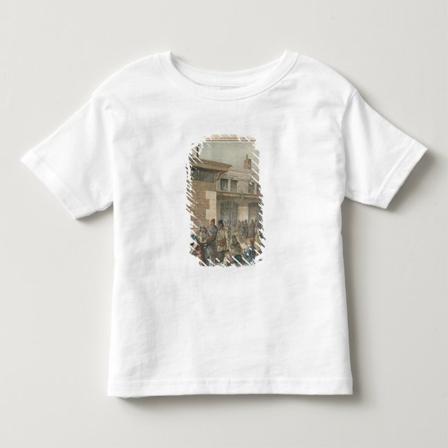 Camiseta De Bebé Campamento de refugiados judío (Anverso)