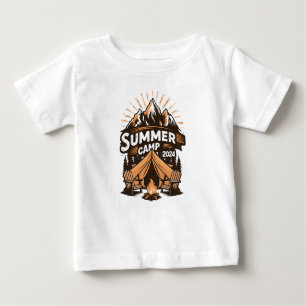 Camiseta De Bebé Campamento de Verano de 2024